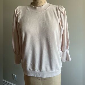 Pale peach colored top by Nation